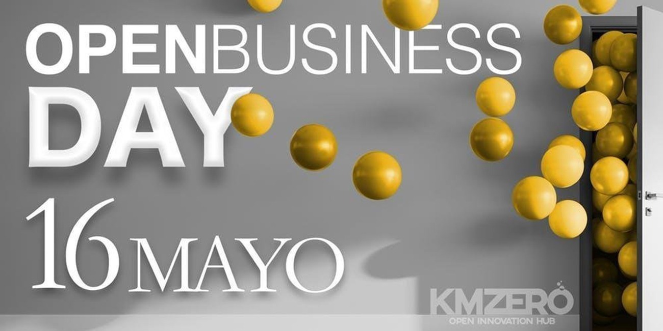 Cartel del Open Business Day de KM Zero.