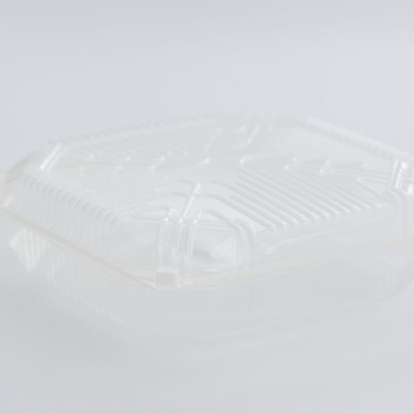 Envase termoformado con material bioplástico PLA-Premium, de ADBioplastics.